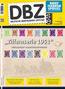 Deutsche Briefmarken-Zeitung – 5 August 2026