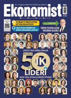 Ekonomist Turkiye – 2 Agustos 2026