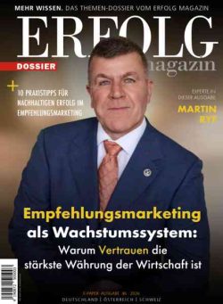 Erfolg Magazin Dossier – Juli 2026