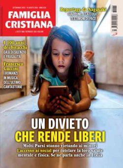 Famiglia Cristiana – 16 Agosto 2026