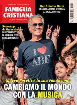 Famiglia Cristiana – 9 Agosto 2026