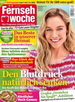 Fernsehwoche – 24 Juli 2026