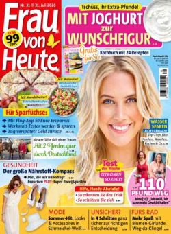 Frau von Heute – 31 Juli 2026