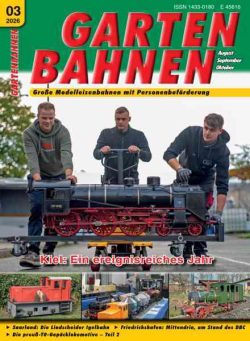 Gartenbahnen – August-September-Oktober 2026