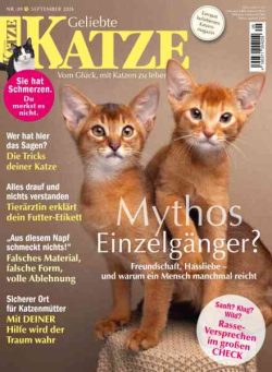 Geliebte Katze – September 2026