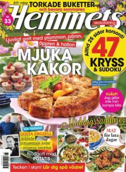 Hemmets Veckotidning – 12 Augusti 2026