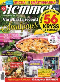 Hemmets Veckotidning – 26 Augusti 2026