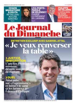 Le Journal du dimanche – 2 Aout 2026