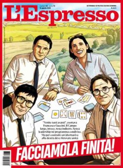 L’Espresso – 14 Agosto 2026