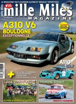 Mille Miles – Aout-Septembre 2026