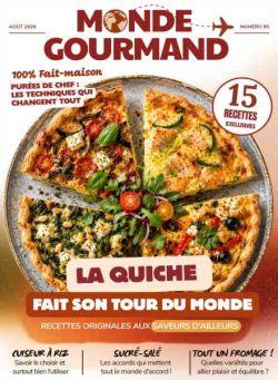 Monde Gourmand – Aout 2026