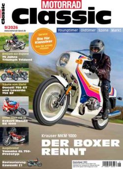 Motorrad Classic – September 2026