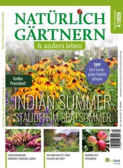 Naturlich Gartnern & Anders Leben – August-September 2026