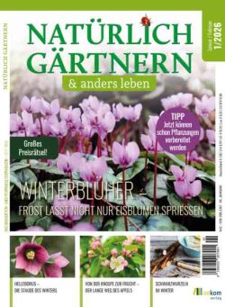 Naturlich Gartnern & Anders Leben – Januar-Februar 2026