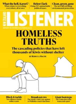New Zealand Listener – 16 August 2026