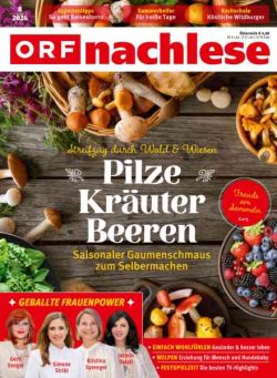 ORF nachlese – August 2026