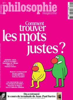 Philosophie Magazine France – Septembre 2026