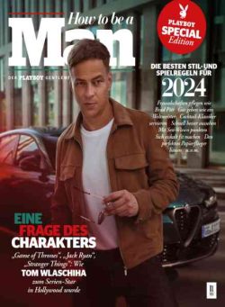 Playboy Germany Spezial – How to be a Man Tom Wlaschiha – November 2023