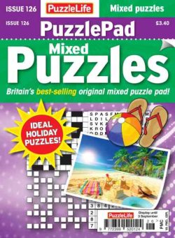 PuzzleLife PuzzlePad Puzzles – August 2026