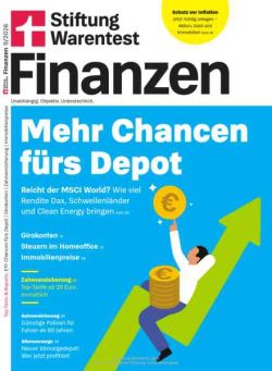 Stiftung Warentest Finanzen – September 2026