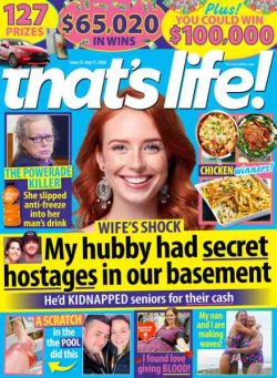 that’s life! Australia – 9 August 2026