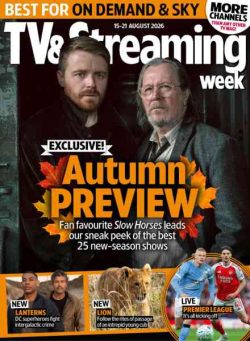 TV & Streaming Week – 15 August 2026