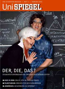 UniSpiegel – Nr 1 2003