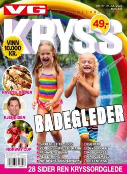 VG Kryssord – 27 Juli 2026