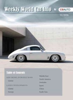 Weekly World Car Info – 1 August 2026