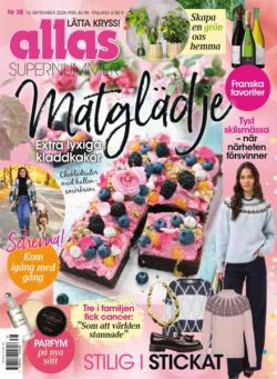 Allas – 16 September 2026