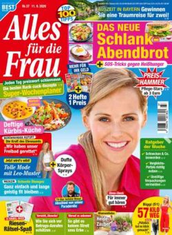 Alles fur die Frau – 11 September 2026