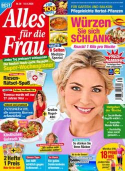 Alles fur die Frau – 18 September 2026