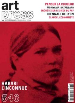 Art Press – Septembre 2026