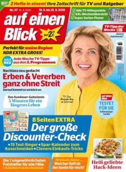 Auf Einen Blick – 10 September 2026