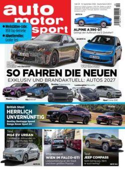 Auto Motor und Sport – 9 September 2026