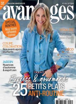 Avantages – Octobre 2026