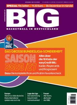 BIG Basketball in Germany – Spezial 2026-27