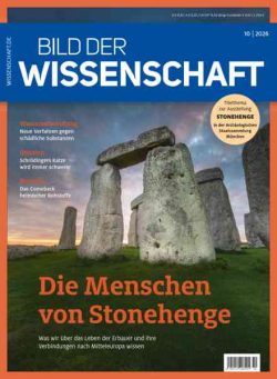 Bild der Wissenschaft – Oktober 2026