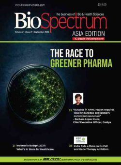 BioSpectrum Asia – September 2026