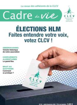 Cadre de Vie – Juillet-Septembre 2026