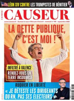 Causeur – Septembre 2026