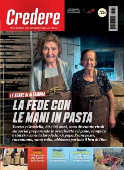 Credere – 30 Agosto 2026