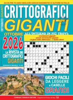 Crittografici Giganti – Ottobre 2026