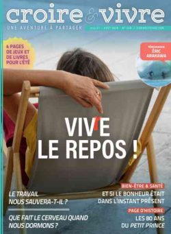 Croire & Vivre – Juillet-Aout 2026