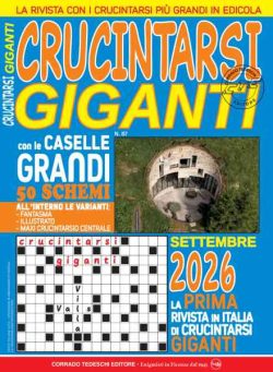 Crucintarsi Giganti – 10 Settembre 2026