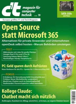 c’t Magazin – 4 September 2026