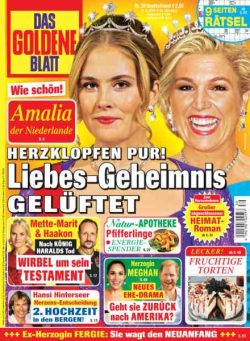 Das Goldene Blatt – 19 September 2026