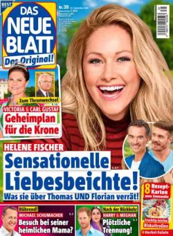 Das Neue Blatt – 23 September 2026