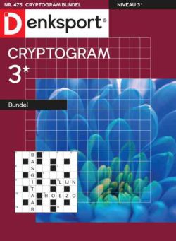 Denksport Cryptogrammen 3 bundel – 16 September 2026