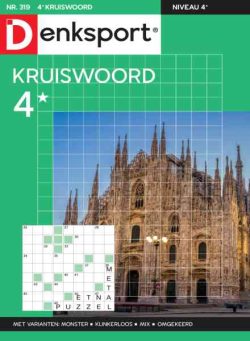 Denksport Kruiswoord 4 – 16 September 2026